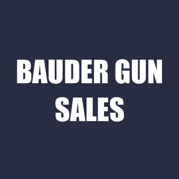 Bauder Gun Sales