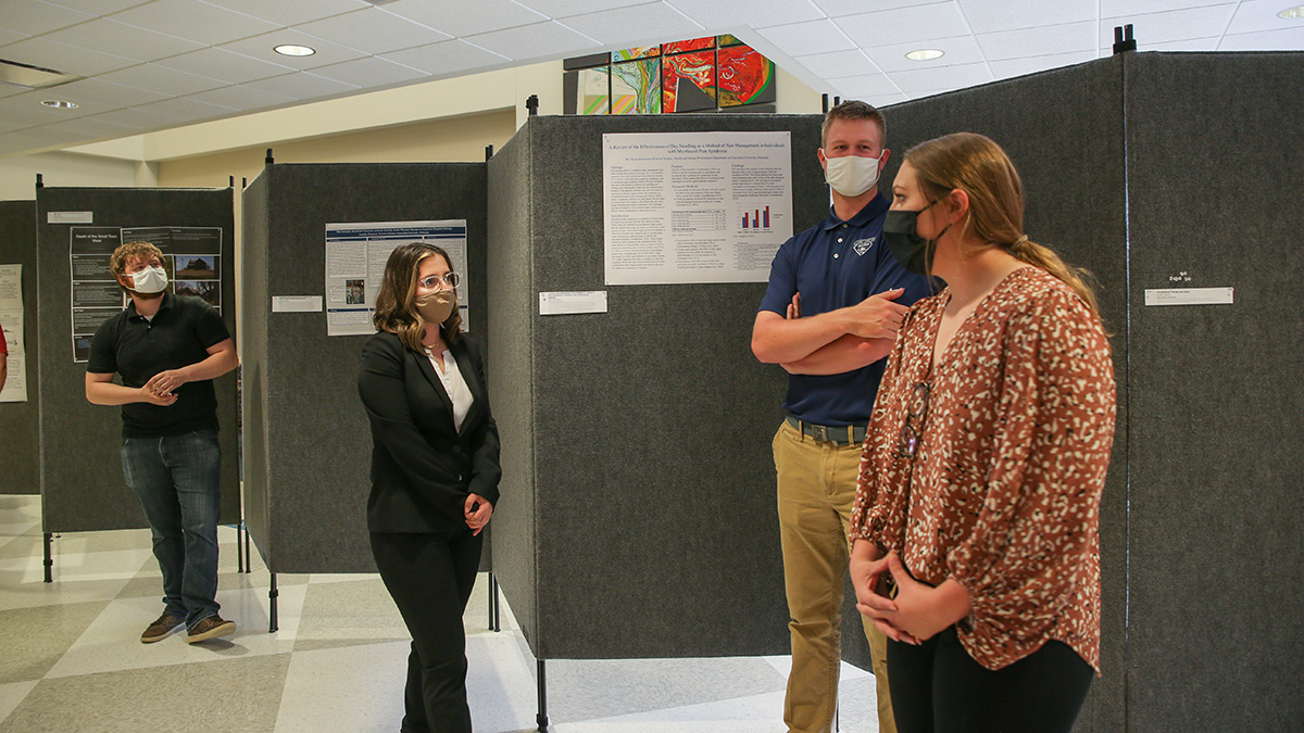 Students present at 2021 Academic and Research Symposium Concordia