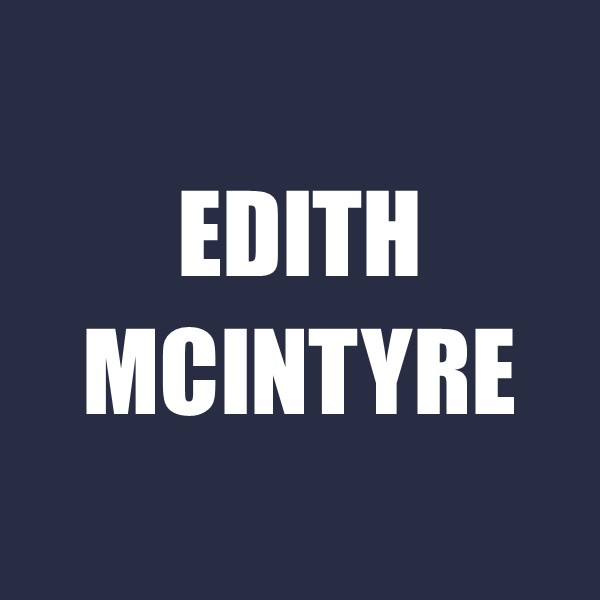 Edith Mcintyre