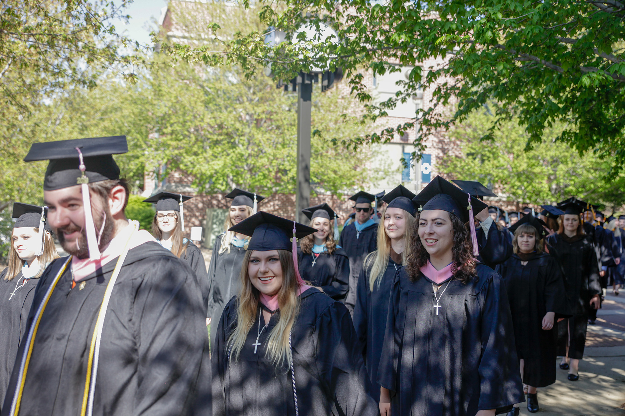 photos of graduates at Concordia University, Nebraska