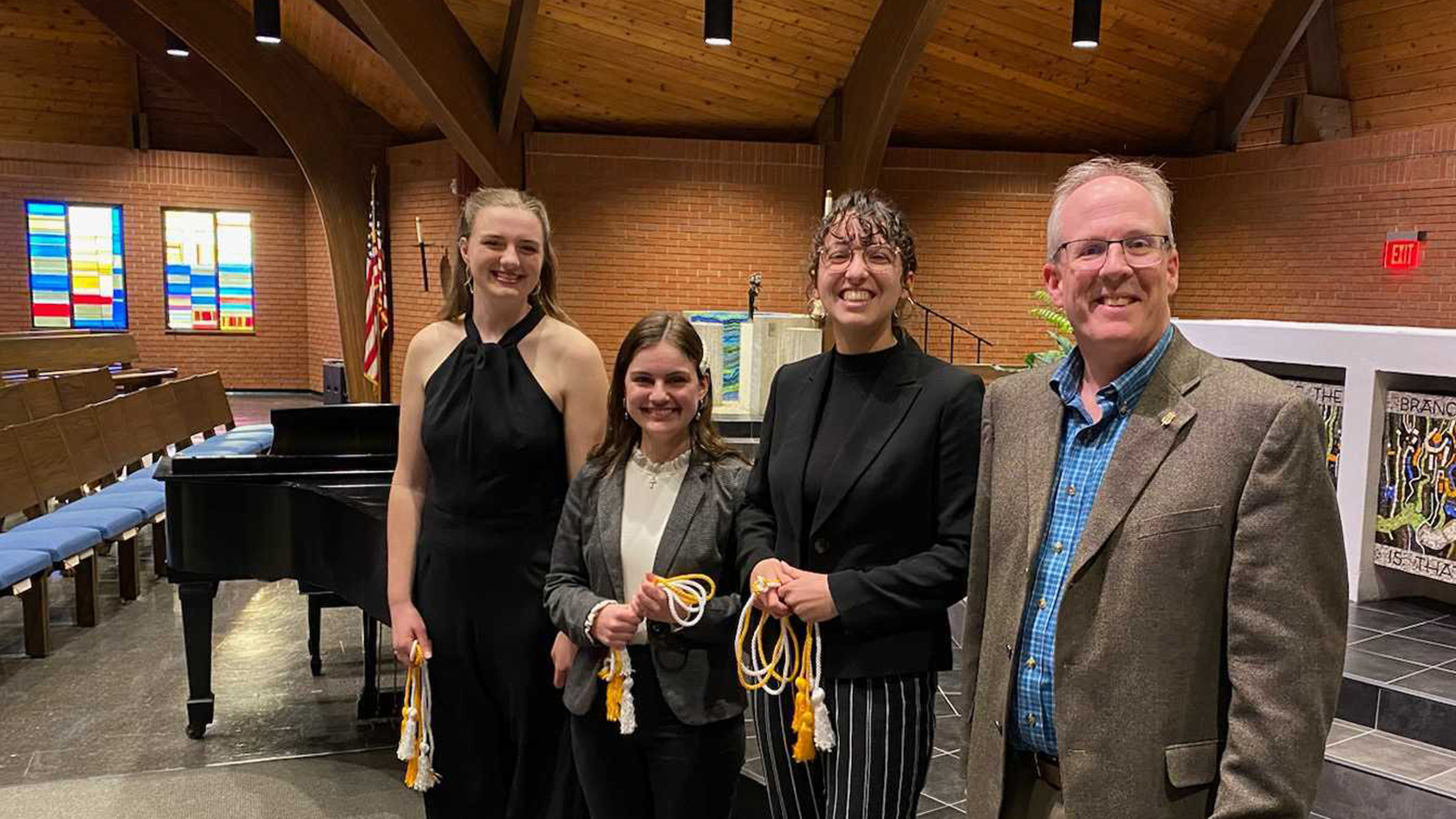 Three Students Are Inducted Into the 2023 National Music Honor Society
