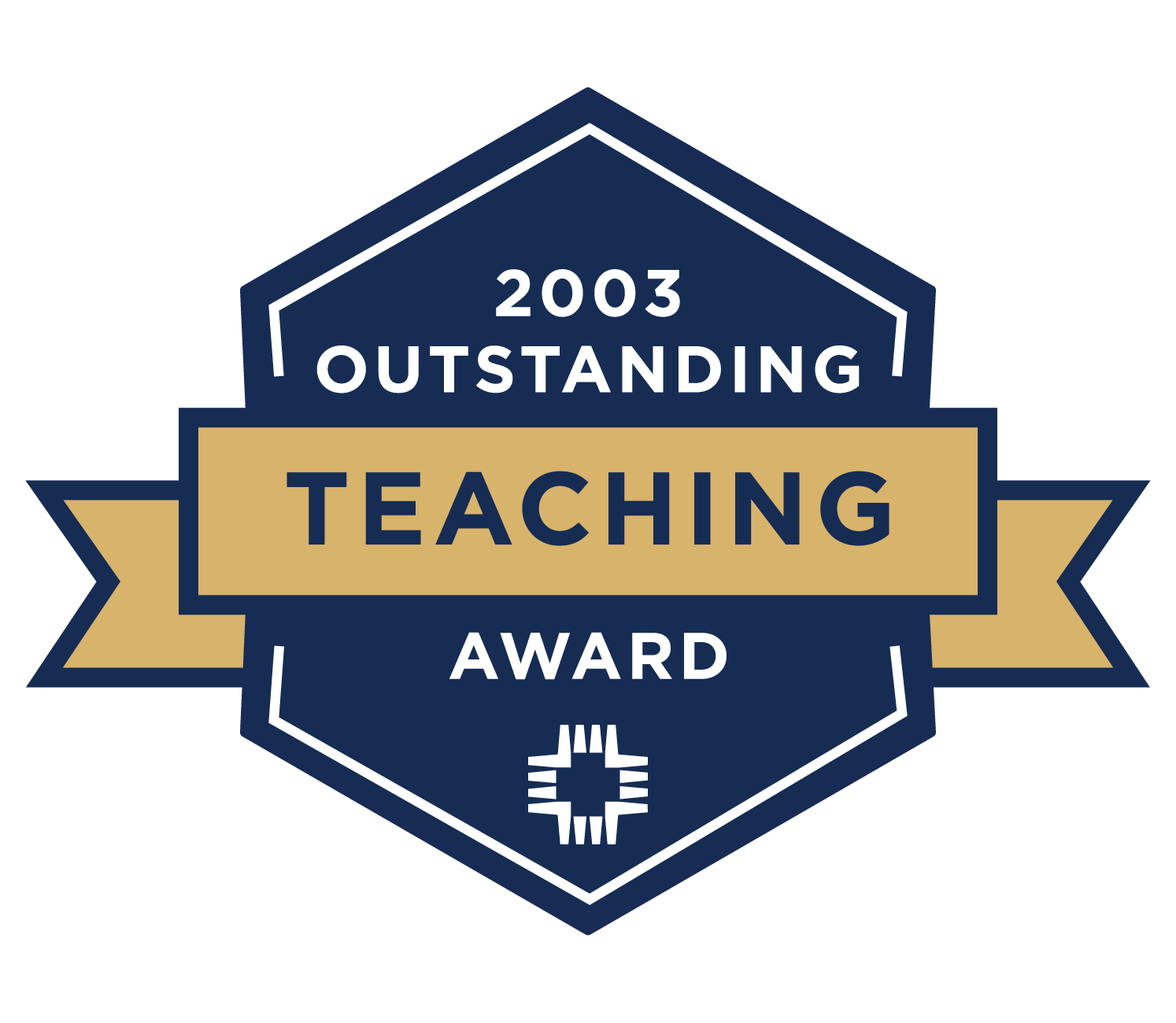 2003 Outstanding Teacher of the Year
