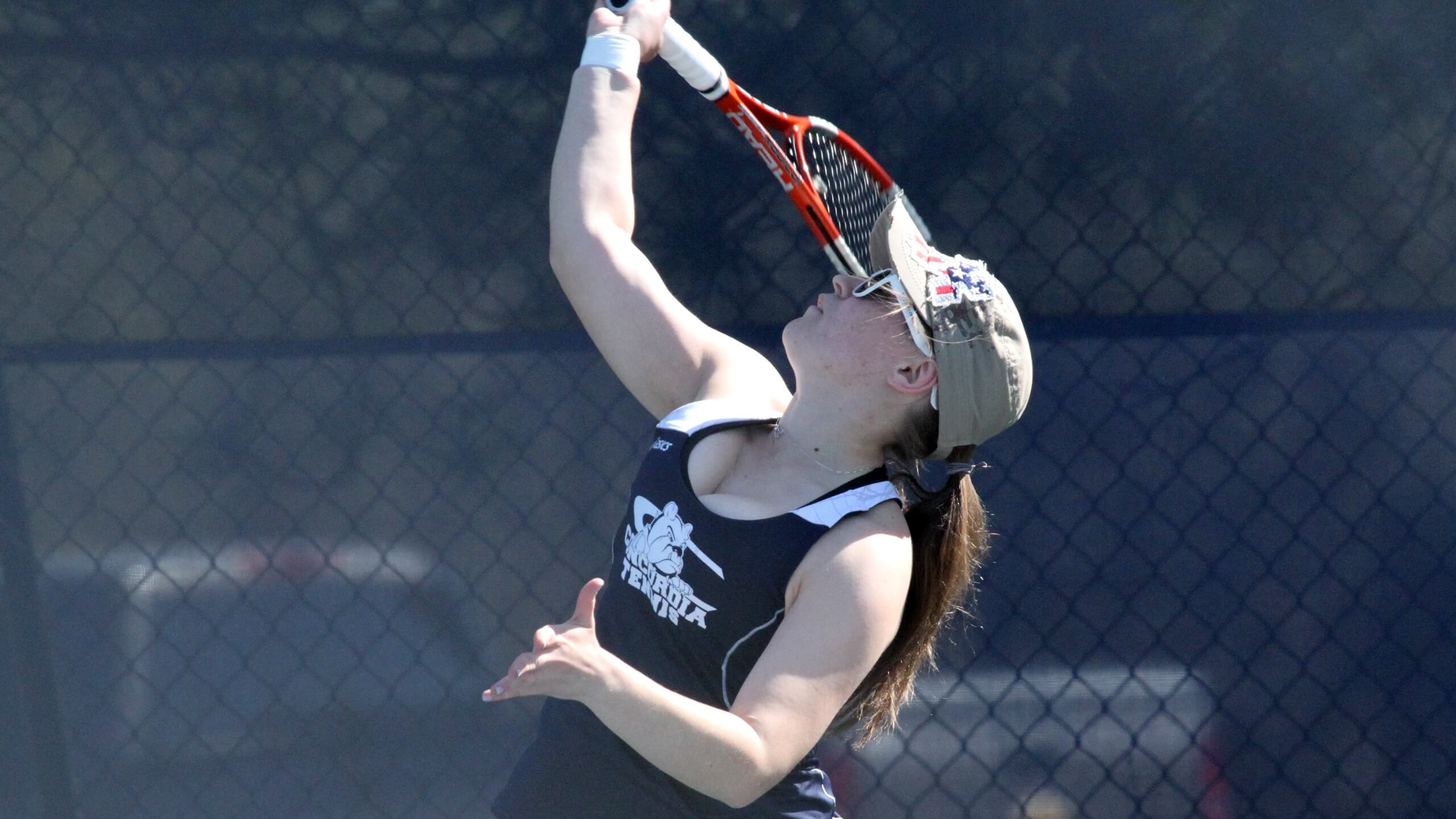 Concordia drops first match of spring season Women's Tennis