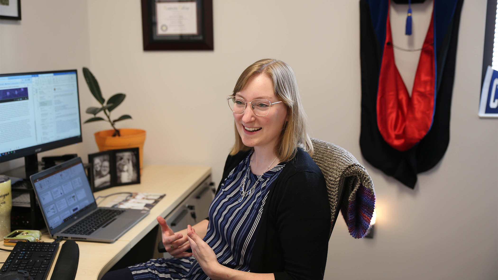 Dr. Raegan Skelton Uses Love of Biology to Inspire Students