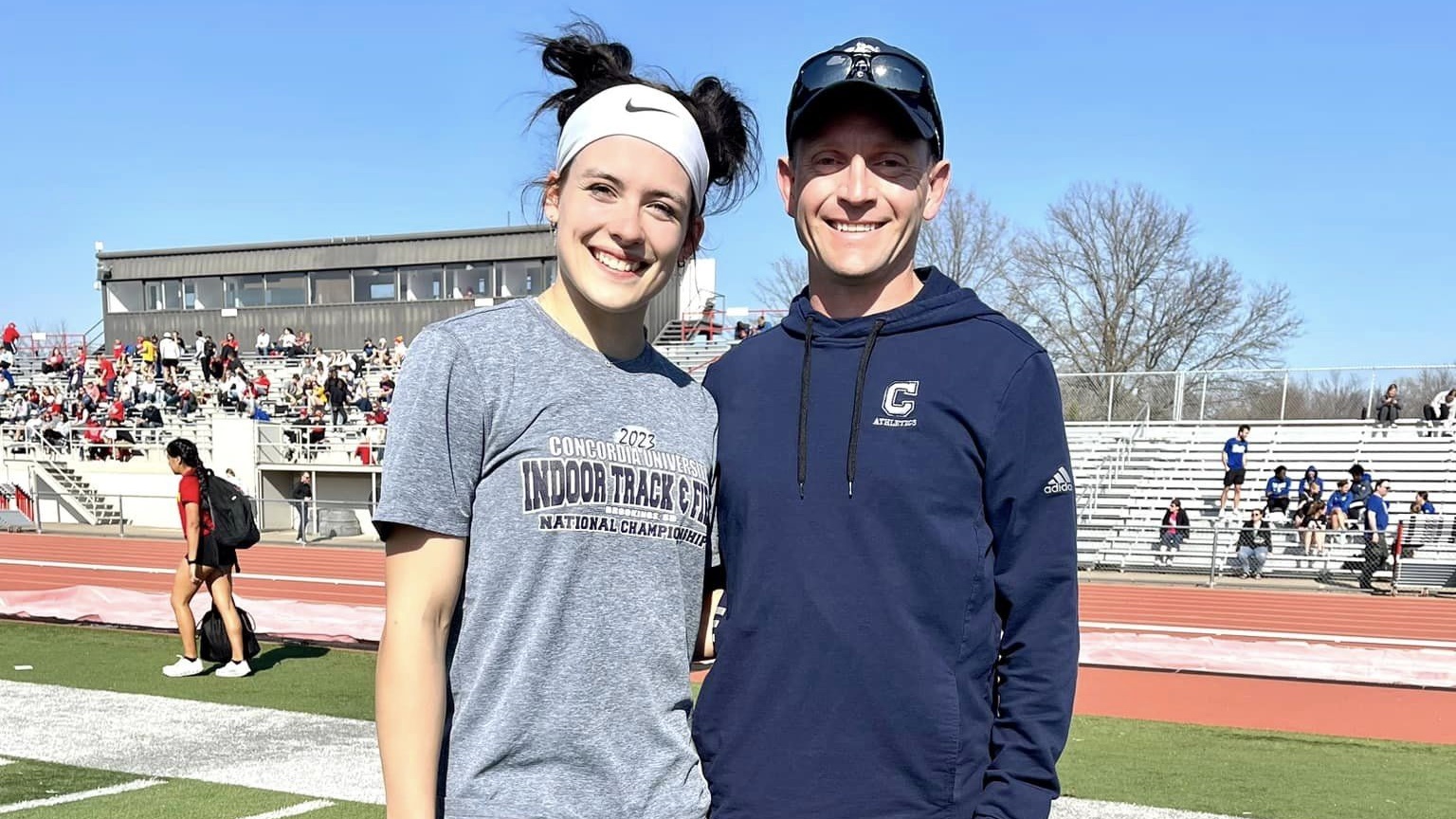 Rodencal breaks school hurdles record, five Bulldogs win event titles ...