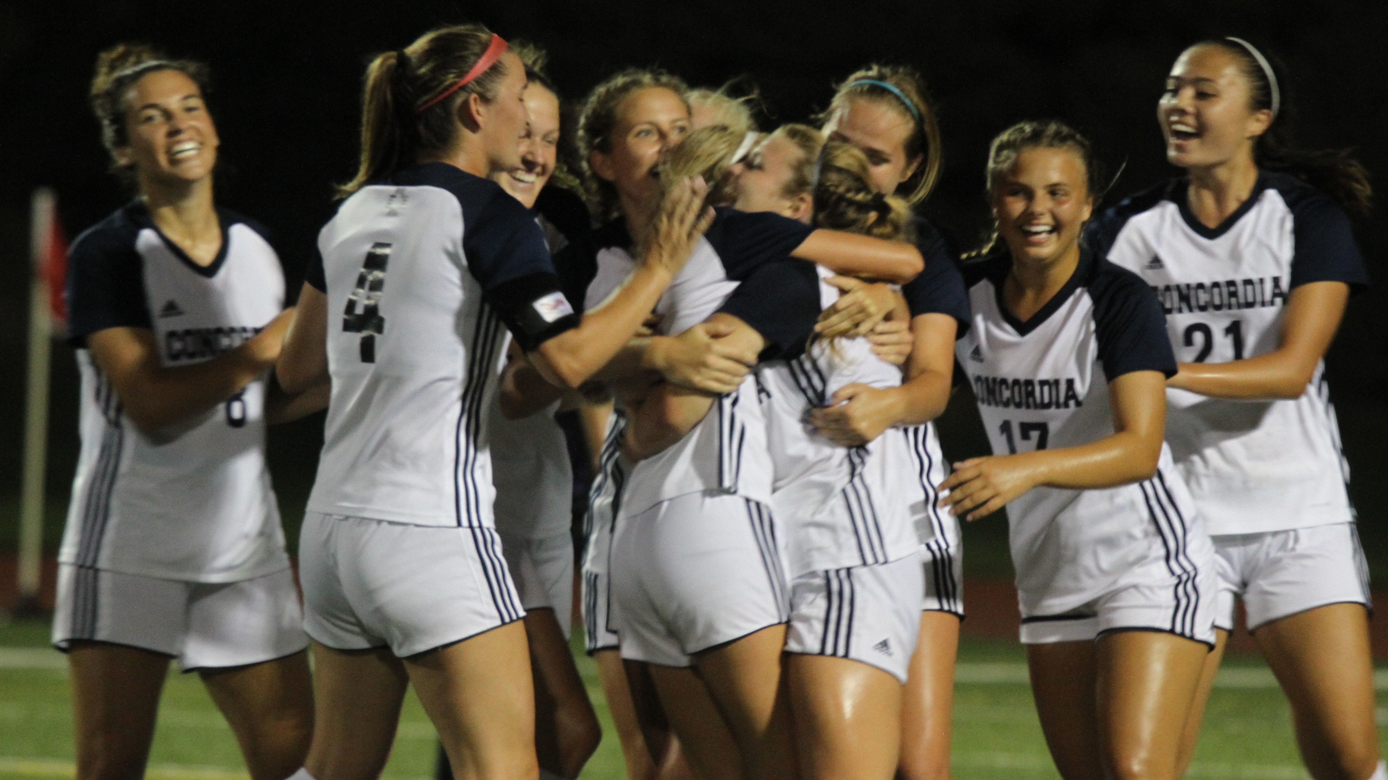 Downing nets first career goal in loss to Bellevue Women's Soccer