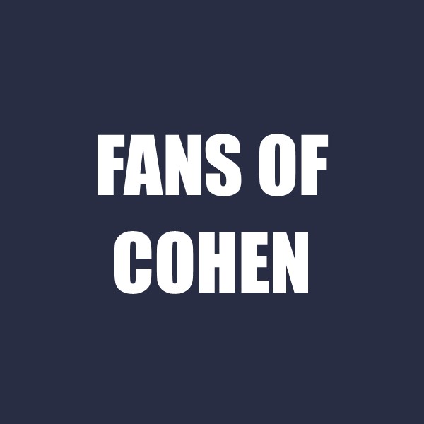 Fans of Cohen