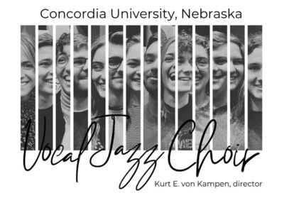 Concordia University, Nebraska's Vocal Jazz Choir will tour the Midwest May 7-11, 2022.
