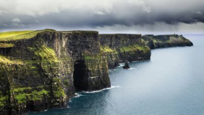 Cliffs on the Irish coast