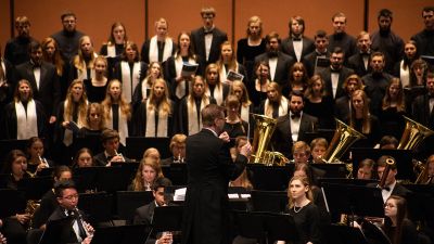 Concordia ensembles performing in concert