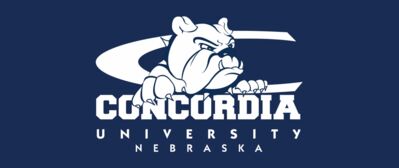 Concordia University Nebraska Logo White