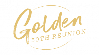 Golden 50th reunion logo