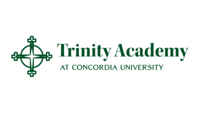 Graphic reads Trinity Academy at Concordia University, Nebraska
