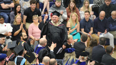 Todd Johnson, assistant professor of business administration at Concordia University, received the 2022 Outstanding Teaching Award.