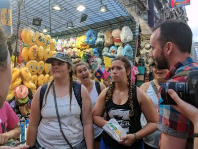 Students tour Hong Kong