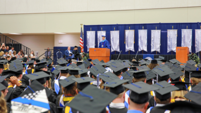 Bull at Commencement
